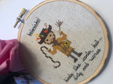 Load image into Gallery viewer, Belsnickel cross stitch pattern