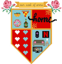 Load image into Gallery viewer, Funny family coat of arms