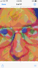 Load image into Gallery viewer, Jim Halpert Pop Art cross stitch pattern