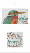 Load image into Gallery viewer, Whatever cross stitch pattern