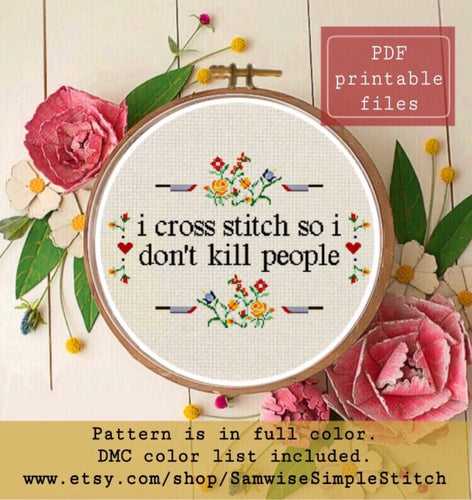 I cross stitch... cross stitch pattern