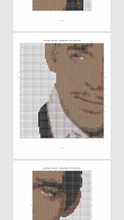 Load image into Gallery viewer, Rhett cross stitch pattern