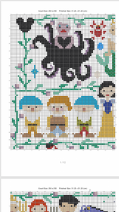 Storybook HUGE cross stitch pattern