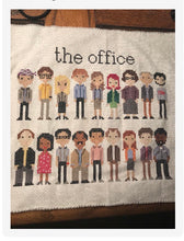 Load image into Gallery viewer, The office whole line up PDF cross stitch pattern